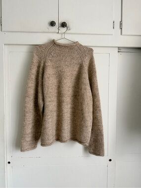 OZMA Lana Sweater - Marled Ash